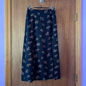 Floral Midi Skirt
